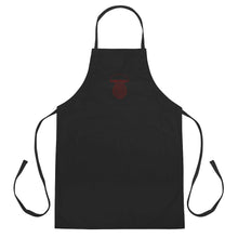 Load image into Gallery viewer, King Bolete Mushroom embroidered apron by Mushroom People Apparel