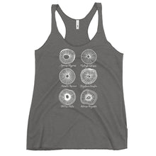 Load image into Gallery viewer, Mycologist spore print design tank top