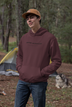 Load image into Gallery viewer, Man wearing Amateur Mycologist Sweatshirt in maroon