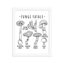 Load image into Gallery viewer, Framed Fungi Fatale Premium Luster 11x14 Print
