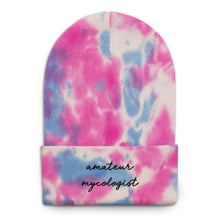 Load image into Gallery viewer, Amateur Mycologist Tie-Dye Beanie