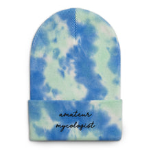 Load image into Gallery viewer, Amateur Mycologist Tie-Dye Beanie