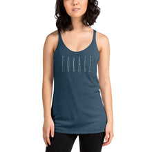 Load image into Gallery viewer, Woman wearing Mushroom Forager tank by Mushroom People Apparel