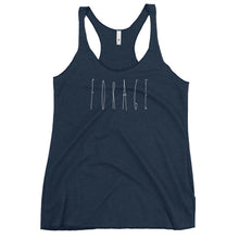 Load image into Gallery viewer, Mushroom Forager tank in vintage blue by Mushroom People Apparel