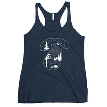 Load image into Gallery viewer, Mycorrhizal Mushroom Racerback Tank by Mushroom People Apparel
