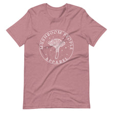 Load image into Gallery viewer, Mycologist Pink T-shirt by Mushroom People Apparel
