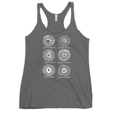 Load image into Gallery viewer, Mycologist spore print design tank top

