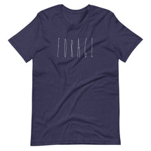 Load image into Gallery viewer, Mushroom Forager t-shirt in heathered blue color
