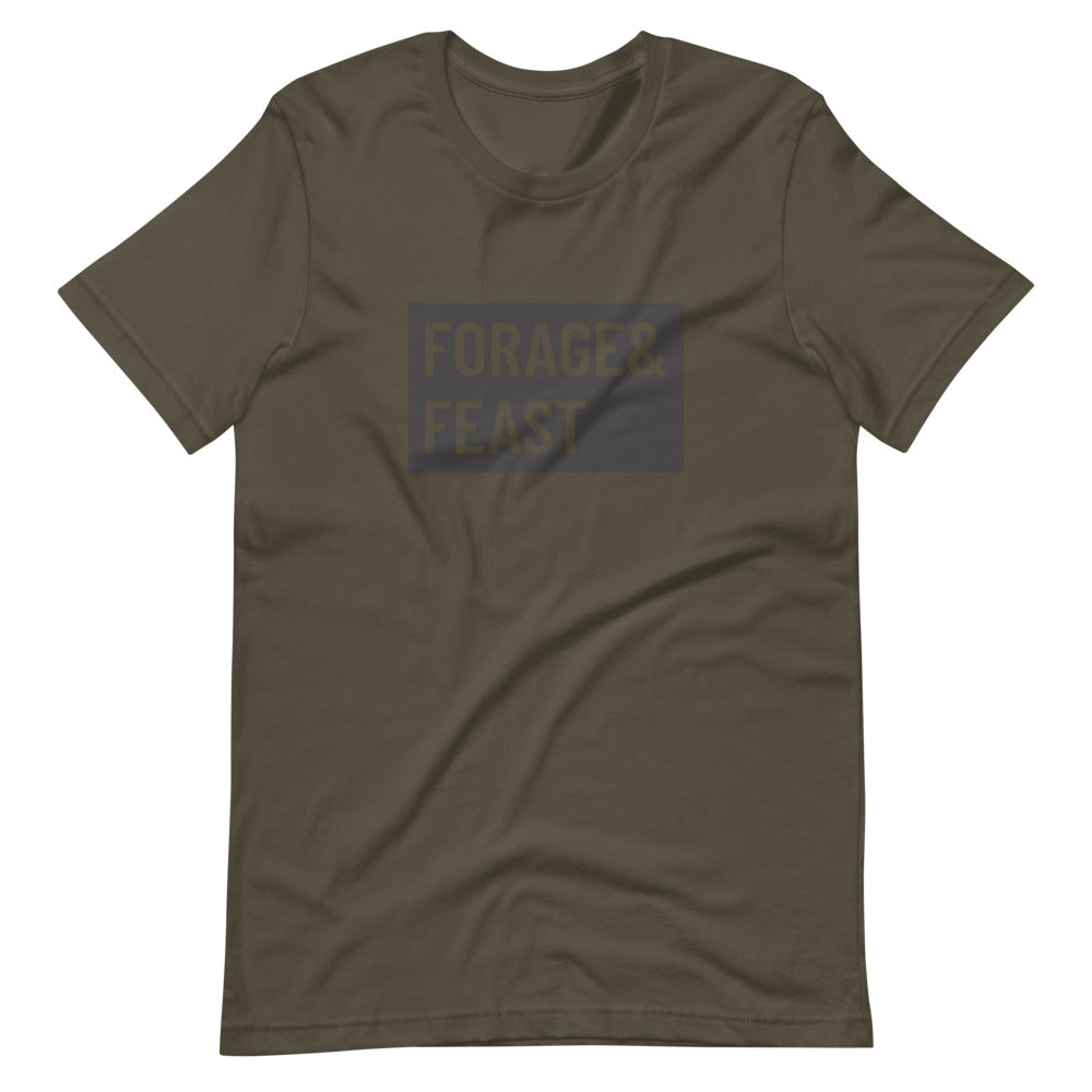 Forage & Feast mushroom forager T-shirt