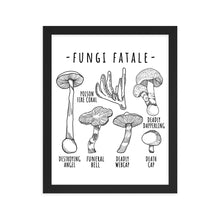 Load image into Gallery viewer, Framed Fungi Fatale Premium Luster 11x14 Print

